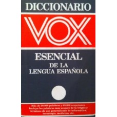 DICCIONARIO ESENCIAL LENGUA ESPAÑOLA