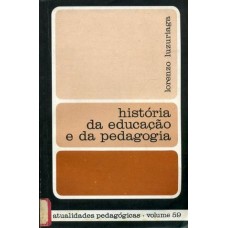 HISTORIA DE LA EDUCACION Y LA PEDAGOGIA