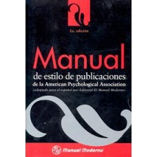 MANUAL DE ESTILO DE PUBLICACIONES APA 2E