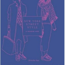 NEW YORK STREET STYLE A COLORING BOOK