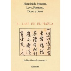 EL LEER EN EL HABLA